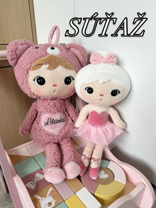 🍀 SÚŤAŽ o personalizovanú bábiku a ruksak podľa vlastného výberu. Vyhrajte nádhernú bábiku a aj ruksak s jedinečným...