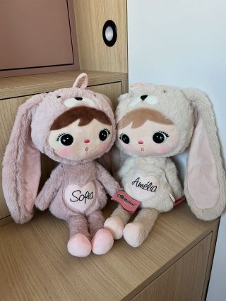 REFERENCIA na personalizovaných zajkov 🙏🏼 Najpredávanejšie personalizované hračky sú jednoznačne tieto rozkošné zajačiky 🐰...